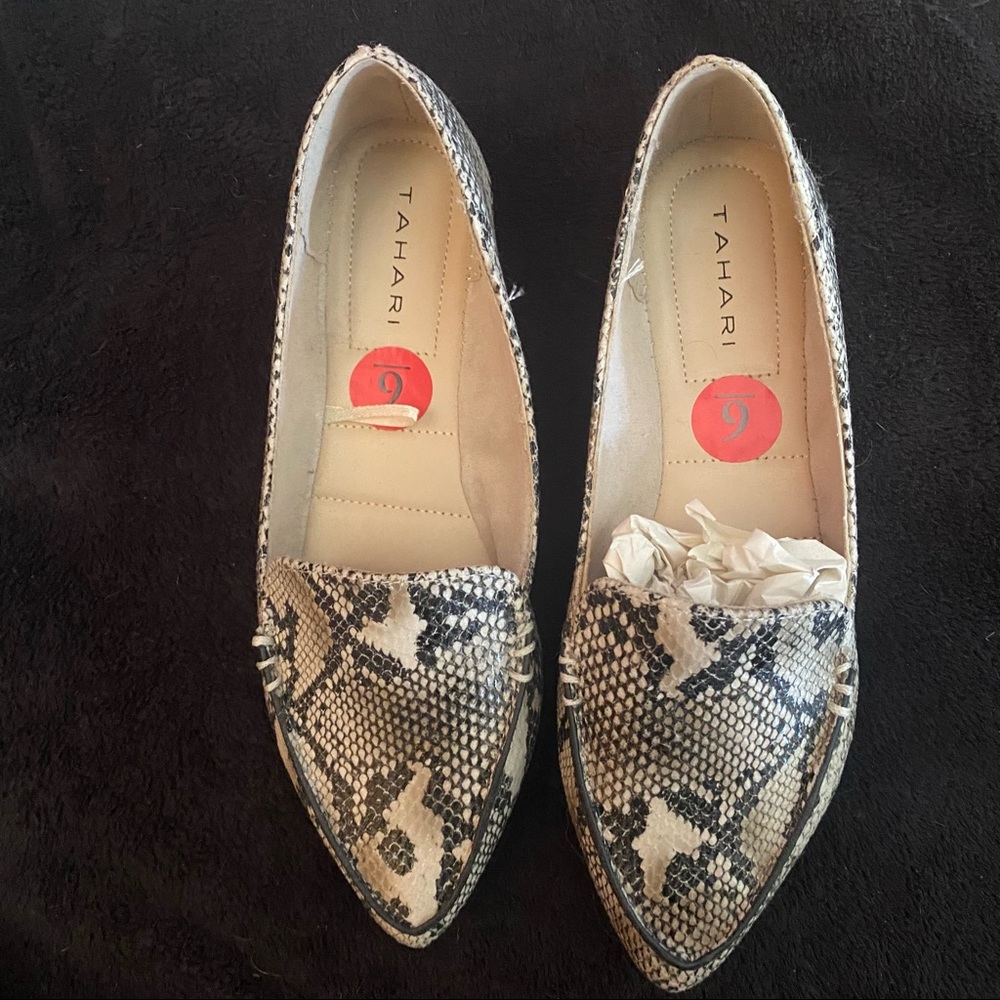 Snake Skin Flats